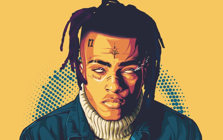 Best Tentacion XXX wallpaper yellow background