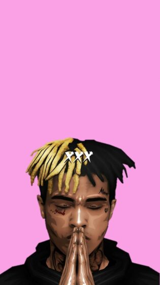 best xxx tentacion wallpaper with clasped hands for girls