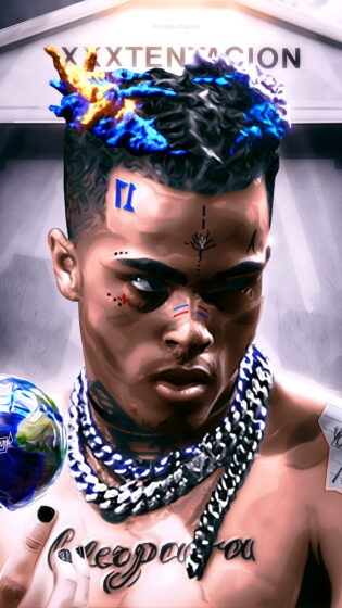 cool Tentacion XXX wallpaper for iOS
