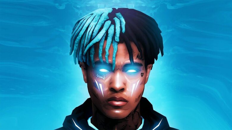 Free best Tentacion XXX wallpaper blue background