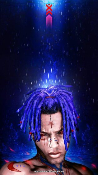 The most beautiful xxx tentacion wallpaper for iPhone
