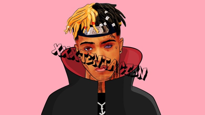XXX Tentacion wallpaper pink background for pc