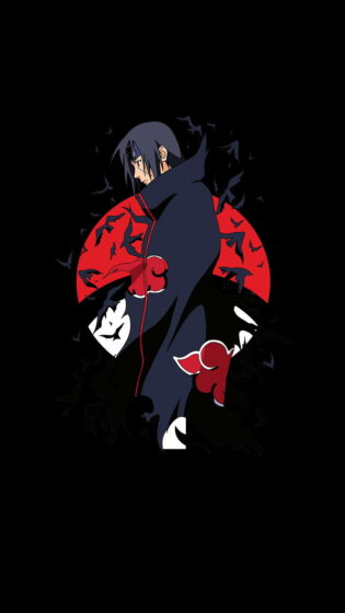 free Uchiha Sasuke Wallpaper Dark Background