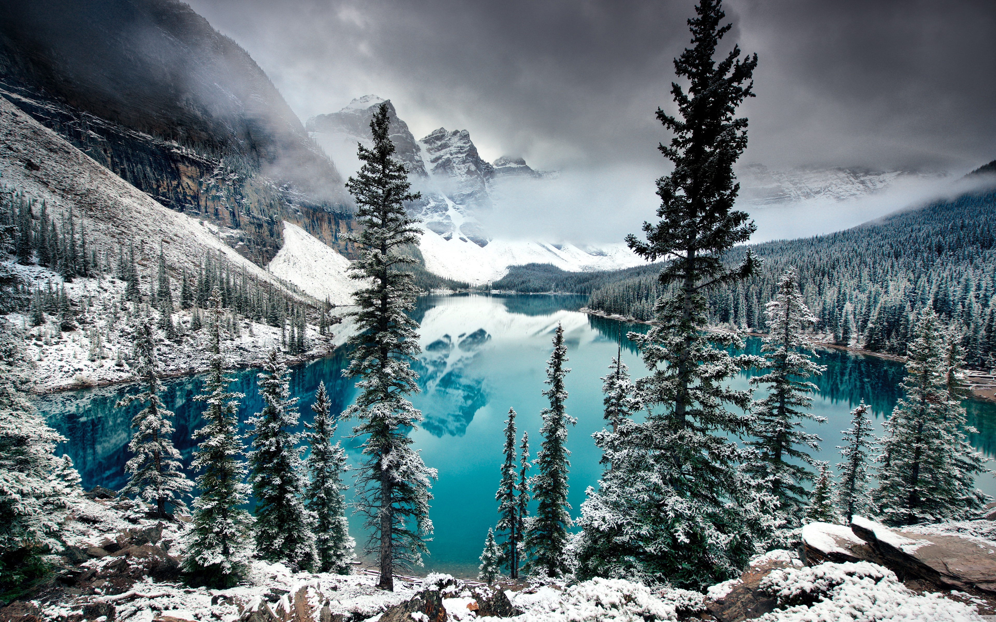 landscape wallpaper in the evening