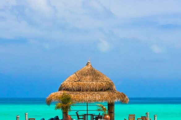 Sea wallpaper in the resort for mobile Sea wallpaper in the resort for mobile