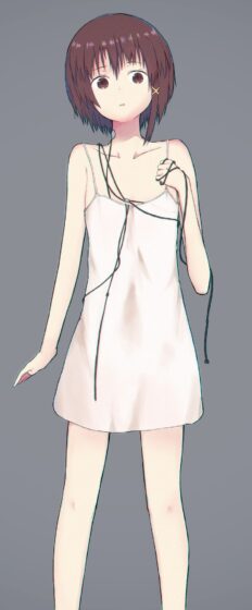 Cute Lain wallpaper for iPhone 850x2055