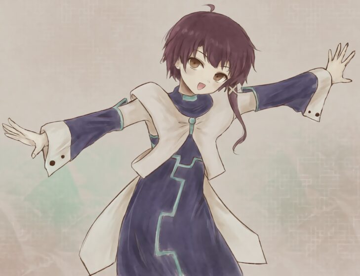 Dancing Lain wallpaper 3600x2764