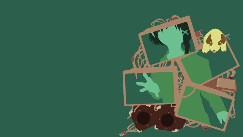 Free simple Lain wallpaper 2560x1440