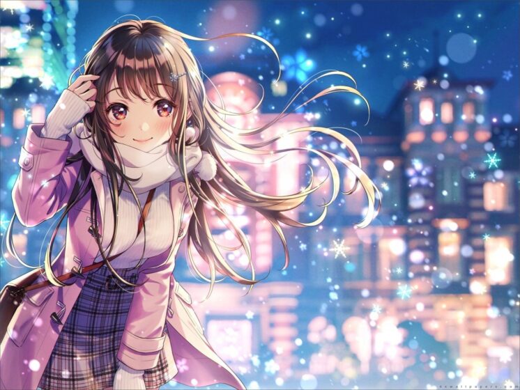 Winter Anime Wallpaper