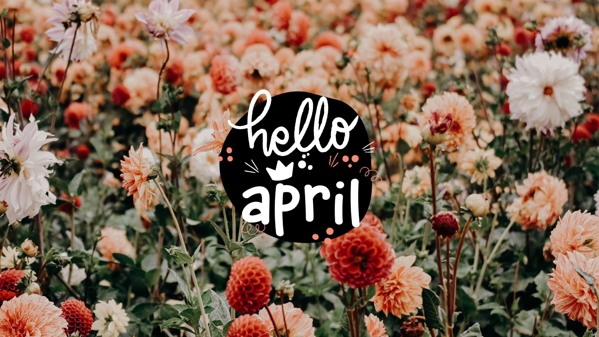 April wallpaper ideas desktop with vintage photo colors 1920x1080