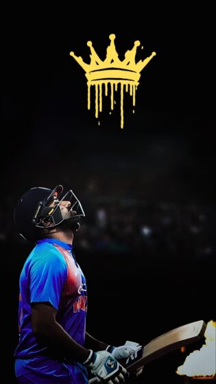 Best rohit sharma wallpaper with dark background 1080x1920