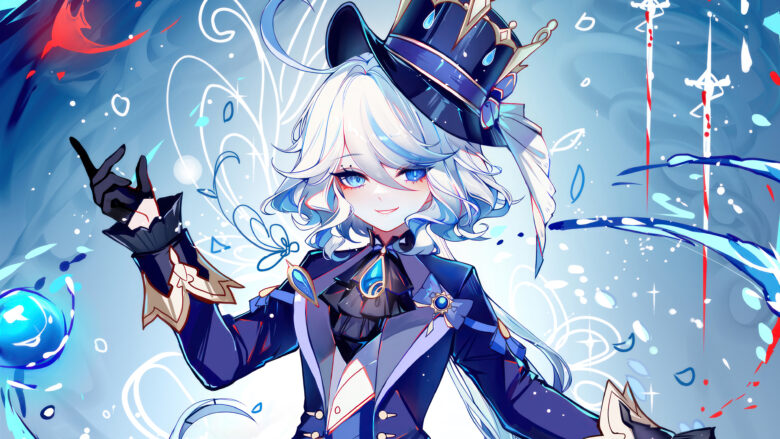 Furina genshin impact wallpaper is beautiful and magical 3840x2160