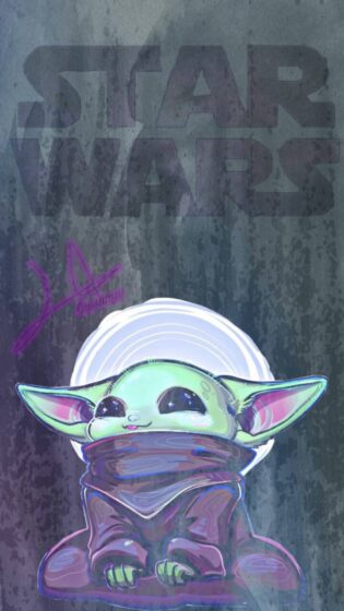 baby yoda wallpaper for star war fans 720x1280