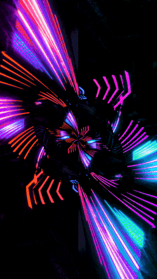 cool gif wallpaper full color neon lights 720x1280