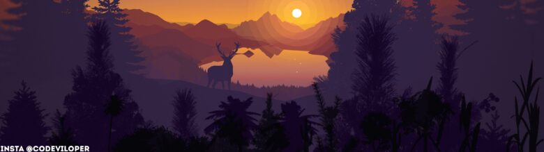 Beautiful minimalist 5120x1440 wallpaper