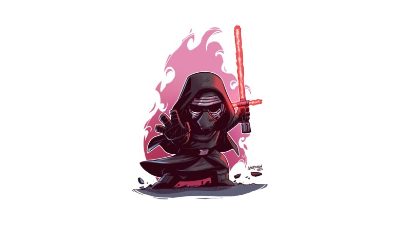 Cute kylo ren wallpaper chibi for laptop 1920x1080