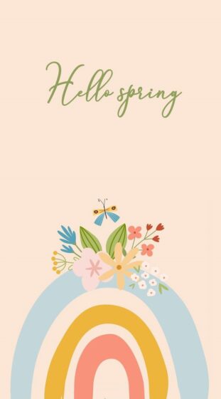 Cute Spring wallpaper HD 600x1080