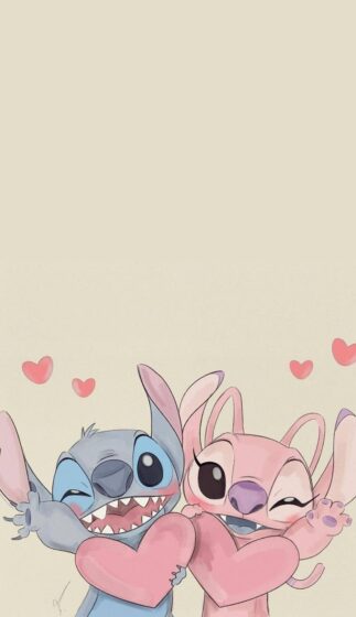 Free Angel and Stitch wallpaper for mobile 1080x1872