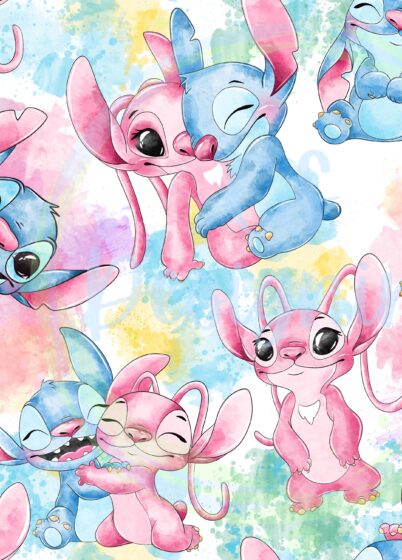 Free download Stitch and angel wallpaper 3K 2152x3000