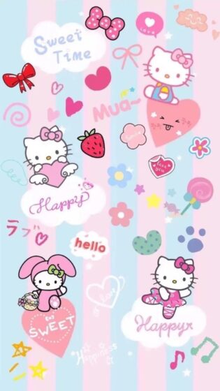 Hello kitty wallpaper y2k cute for phone