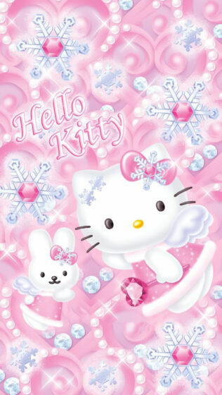 Hello Kitty wallpaper y2k pink pastel