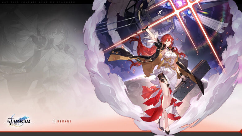 honkai star rail wallpaper cool red haired girl 1920x1080