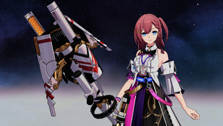 honkai star rail wallpaper 4K PC girl holding gun 3840x2160