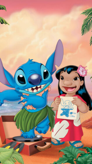 Lilo and cute adorable stitch wallpaper 1079x1920