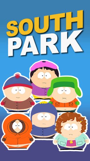 simple south park wallpaper 4K 2160x3840