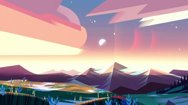 steven universe desktop background with beautiful natural scenery 1920x1080