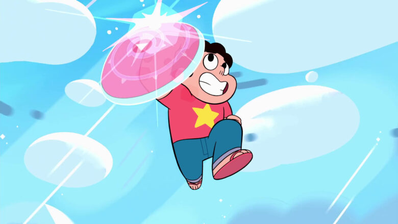 steven universe wallpaper converges with boy holding shield 1920x1080