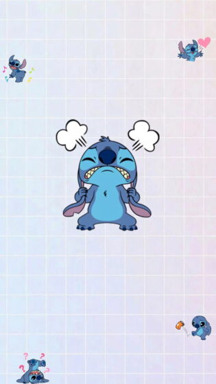 stitch wallpaper cute when angry 850x1511