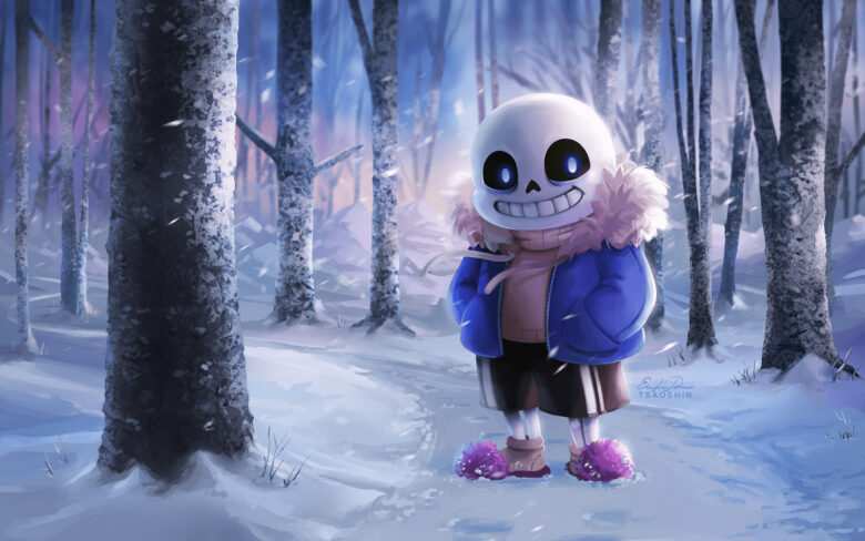undertale wallpaper with lonely Sans image 1920x1200
