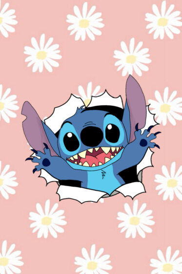 unique cute adorable stitch wallpaper phone 7853x1280
