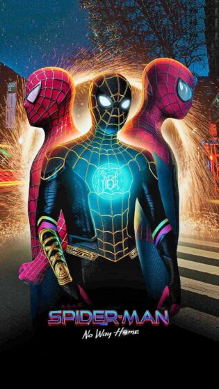 all three spider man wallpaper back to back 1080x1920