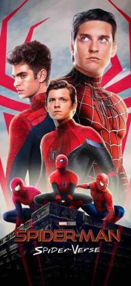 all three spider man wallpaper for iPhone 1080x2340