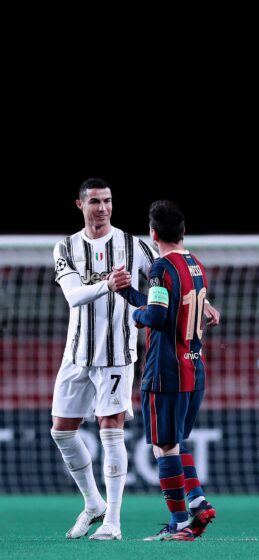 Free best Ronaldo and Messi wallpaper 2K for iPhone 1345x2913