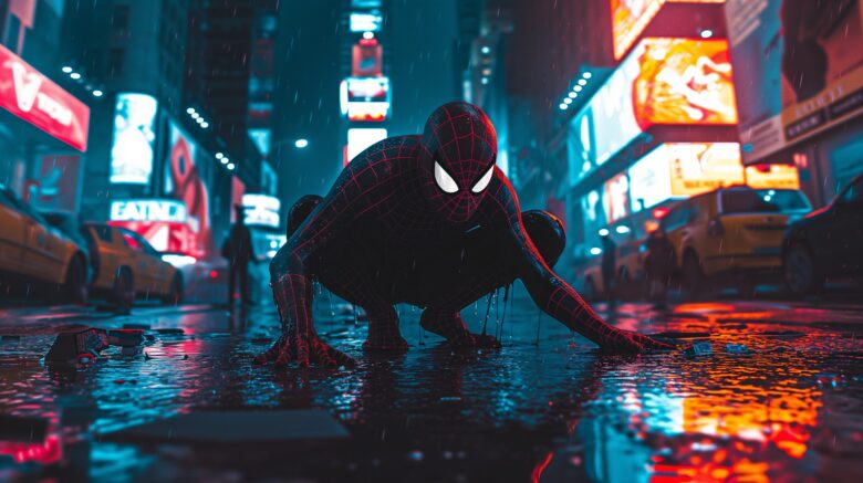 Free download Spider man wallpaper 2K for laptop 2912x1632
