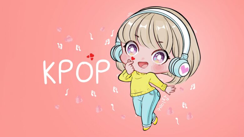 k-pop chibi 4k wallpaper for pc, desktop 3840x2160