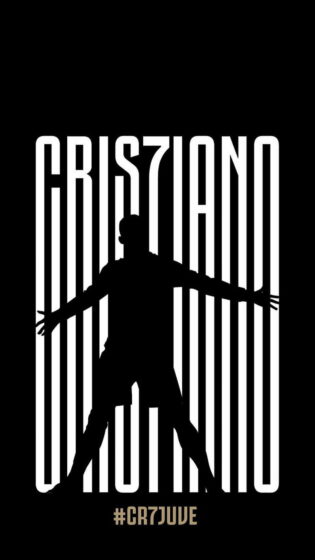 lock screen Ronaldo wallpaper with black and white tone 800x1422