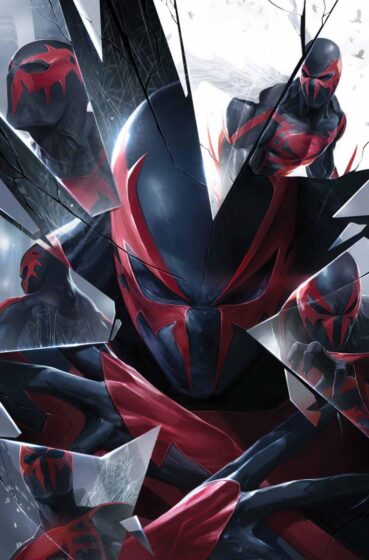 spider man 2099 wallpaper broken screen 900x1367