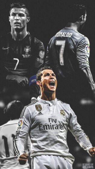 unique Ronaldo cool wallpaper for phone 1881x3344