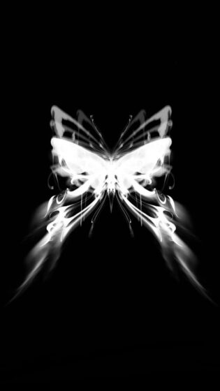white butterfly y2k wallpaper 675x1200