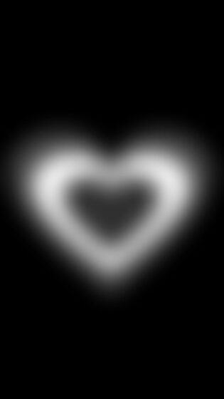 y2k wallpaper black with blurred heart effect 720x1280