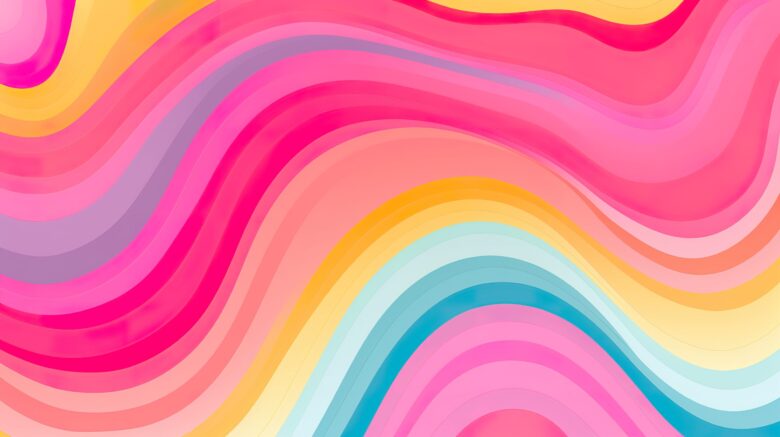 y2k wallpaper desktop has many colors 2563x1436