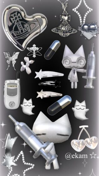 y2k wallpaper iPhone black 1080x1920